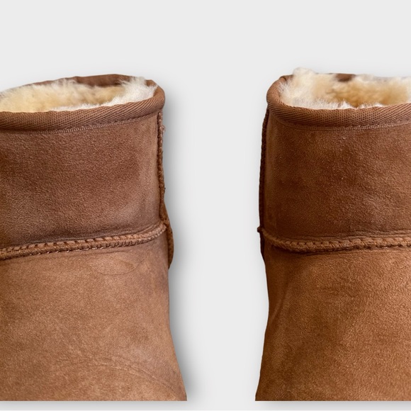 UGG Classic Mini II Women's Boots Size 8 Chestnut - Picture 6 of 11
